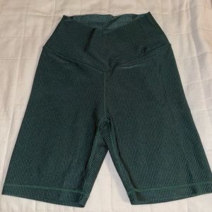 Green Aeries Offline Biker Shorts